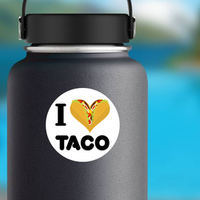I Love Taco Sticker