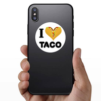 I Love Taco Sticker