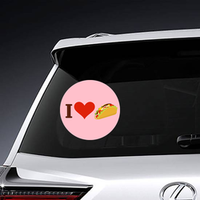 I Love Tacos Sticker