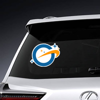 Letter G Galaxy Logo Sticker