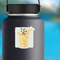 Milk Splash Boba Sticker