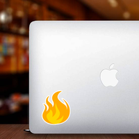 Raging Fire Sticker