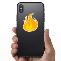 Raging Fire Sticker