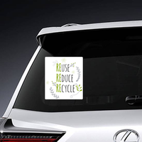 Reduce Reuse Recycle Sticker