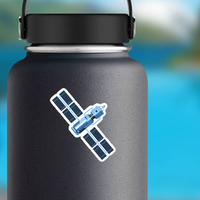 Space Satellite Sticker