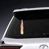 Tall Flames Fire Sticker