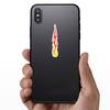 Tall Flames Fire Sticker