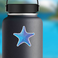 Trendy Gradient Starfish Isolated Sticker
