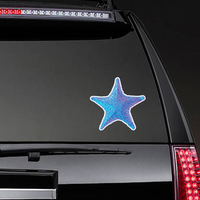 Trendy Gradient Starfish Isolated Sticker