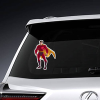 Watching Superhero Sticker
