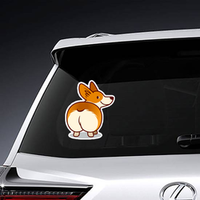 Welsh Corgi Butt Sticker