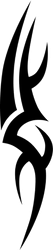 Tribal Element Design Sticker