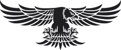 Tribal Flying Eagle Sticker