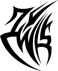 Tribal Tattoo Art Sticker
