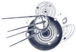 Universe Research Sticker