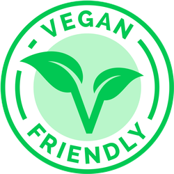 Vegan Friendly Badge Sticker