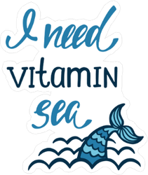 Vitamin Sea Sticker