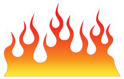 Wall of Fire Sticker