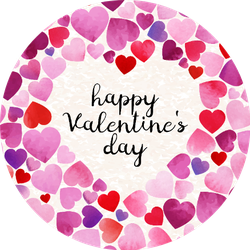 Watercolor Happy Valentine S Day Colorful Hearts Sticker Hearts, flowers, cute critters, fancy fonts, and browse the stickers menu for images to add to any page. watercolor happy valentine s day colorful hearts sticker