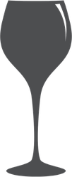 Wine Glass Icon Sticker