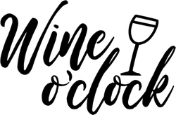 Wine O'Clock Sticker