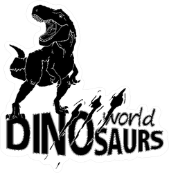 World Of Dinosaurs Sticker