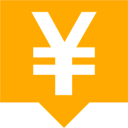 Yen Speech Bubble Sticker