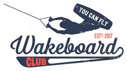 You Can Fly Wakeboard Club Sticker
