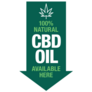 100% Natural Hemp Cbd Oil Available Here Sticker
