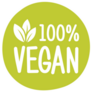 100 Vegan Green Eco Sticker 