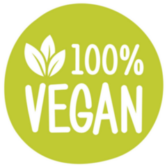 100 Vegan Green Eco Sticker 