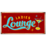 1950s Ladies Lounge Cocktail Sticker