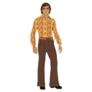 1970s Male Fashion Illustration Sticker
