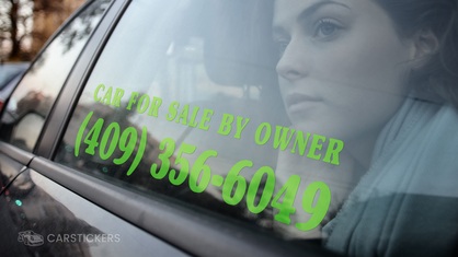 2 Line For Sale Decal Interaction