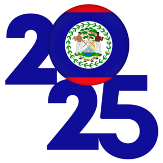2025 Banner With Belize Sticker