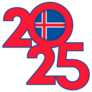 2025 Iceland Flag Sticker