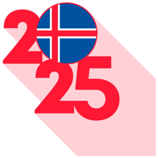 2025 Pink Iceland Sticker