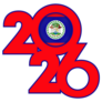 2026 Belize Sticker