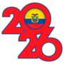 2026 Ecuador Flag Sticker