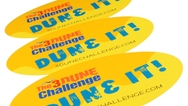 3 Dune Challenge Custom Oval Stickers