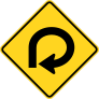360 Curve To The Right Sticker