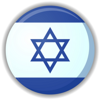 3d Effect Israel Flag Sticker