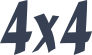 4 X 4 Sticker