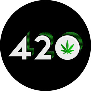 420 Cannabis Sticker