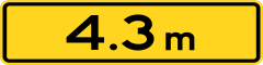 4.3 M Sticker