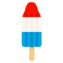 4th July Rocket Popsicle Icon Sticker