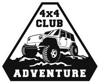 4x4 Club Adventure Sticker