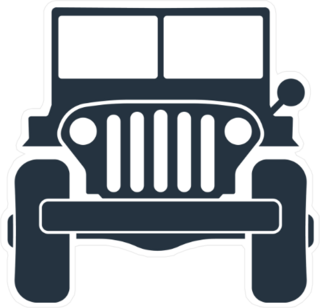 4X4 Jeep Sticker