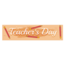 5th September Happy Teachers Day Sticker