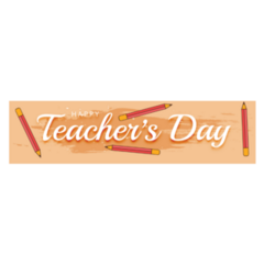 5th September Happy Teachers Day Sticker